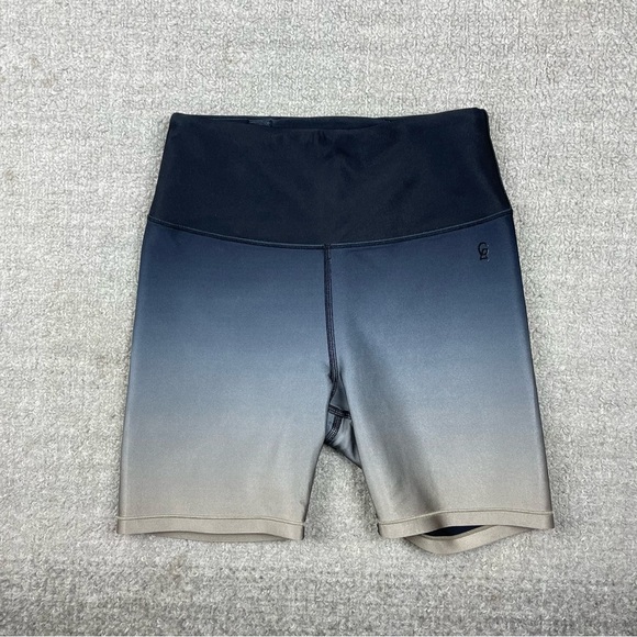 Good American Ombre Bike Gym Athletic Shorts - Picture 1 of 13